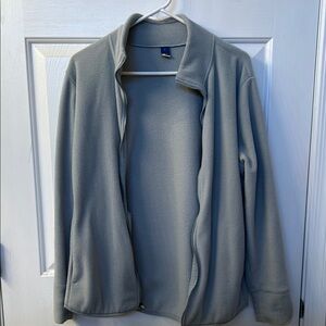 Women's Dusty Blue Fleece Sweater